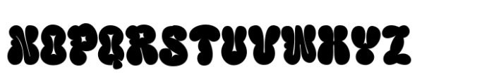 Warior bomber Font LOWERCASE