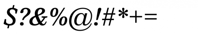 Warkat Semibold Italic Font OTHER CHARS