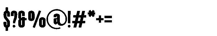 Warlock Font OTHER CHARS