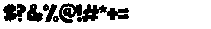 Warm Mug  Bold Font OTHER CHARS