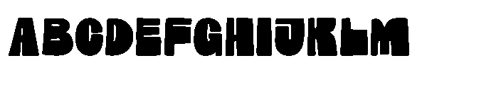 Warm Toast Font UPPERCASE