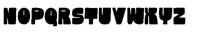 Warm Toast Font UPPERCASE