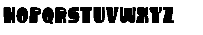 Warm Toast Font LOWERCASE