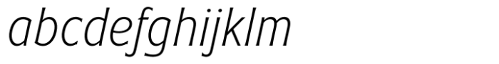 Warminster Condensed Extra Light Italic FONT