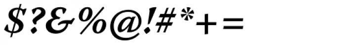 Warnock Pro Caption SemiBold Italic Font OTHER CHARS
