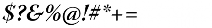 Warnock Pro SubHead SemiBold Italic Font OTHER CHARS