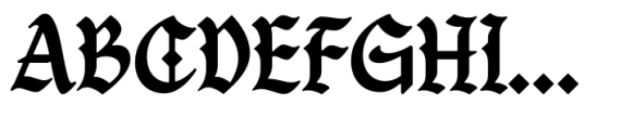 Warsuck Font UPPERCASE