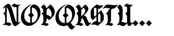 Warsuck Font UPPERCASE