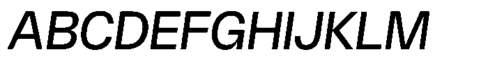 Wasa Bold Italic Font UPPERCASE