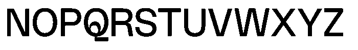 Wasa Bold Font UPPERCASE