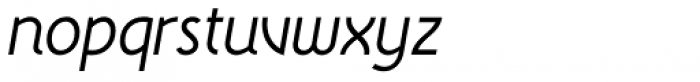 Wasabi Book Italic Font LOWERCASE