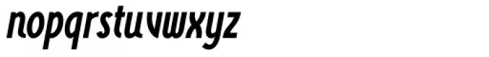 Wasabi Cond Bold Italic Font LOWERCASE