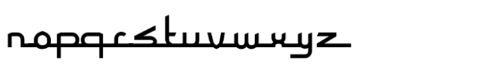 Wasilah Font LOWERCASE