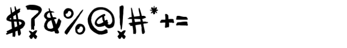 Wasted Punk Font OTHER CHARS