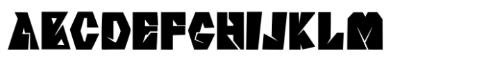 Watchtower Block Font UPPERCASE