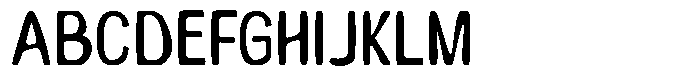 Waterlime Font UPPERCASE