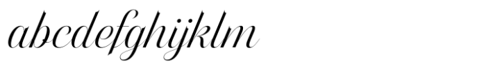 Watermint Script Italic Font LOWERCASE