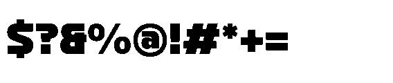 Watsadu Black Font OTHER CHARS