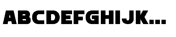 Watsadu Black Font UPPERCASE