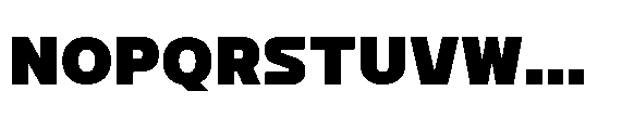 Watsadu Black Font UPPERCASE