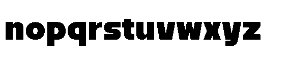 Watsadu Black Font LOWERCASE