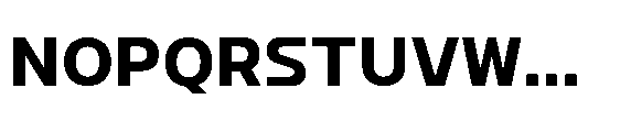 Watsadu Bold Font UPPERCASE