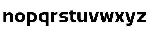 Watsadu Bold Font LOWERCASE