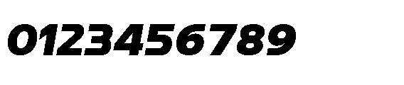 Watsadu Extra Bold Italic Font OTHER CHARS
