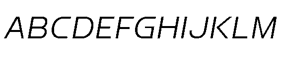 Watsadu Italic Font UPPERCASE