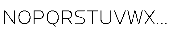 Watsadu Light Font UPPERCASE