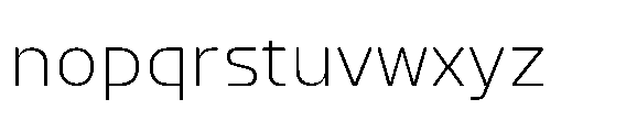 Watsadu Light Font LOWERCASE