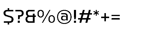 Watsadu Medium Font OTHER CHARS