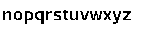 Watsadu Semi Bold Font LOWERCASE