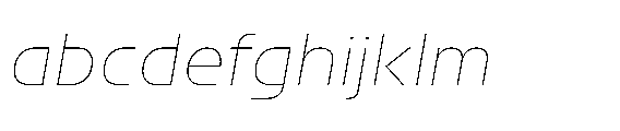 Watsadu Thin Italic FONT
