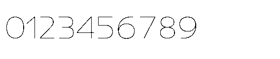 Watsadu Thin Font OTHER CHARS