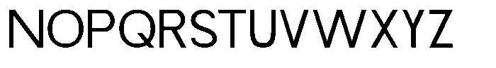 Wavecore Font UPPERCASE
