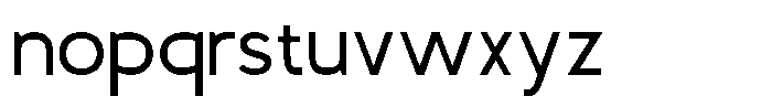 Wavecore Font LOWERCASE