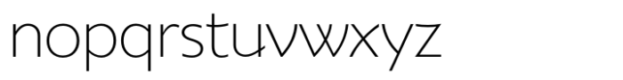 Wavelength Extra Light Font LOWERCASE