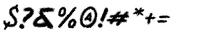 Waveprint Font OTHER CHARS