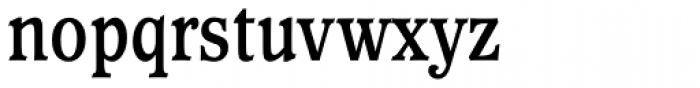Waverly RR Bold Condensed Font LOWERCASE