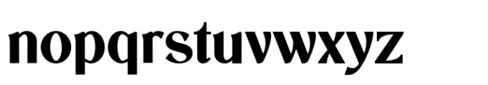 Waveruder Bold Font LOWERCASE