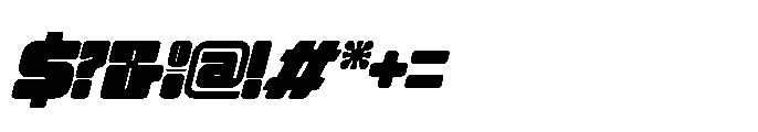 Waves Signal Italic Font OTHER CHARS