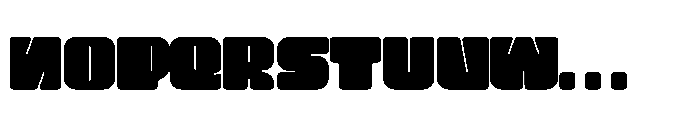 Waves Signal Regular Font UPPERCASE