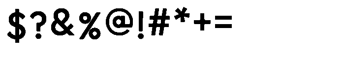 Wavetra Font OTHER CHARS