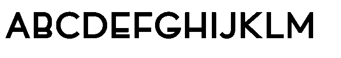Wavetra Font UPPERCASE