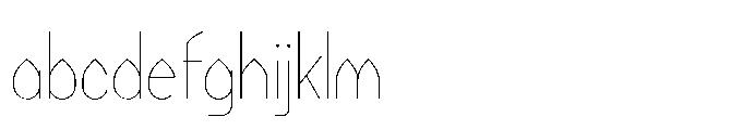 Wax Theatre Thin FONT