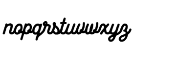Way to Alaska Script Bold Rough Font LOWERCASE