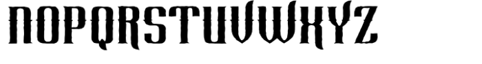 Wayeka Rough Font UPPERCASE