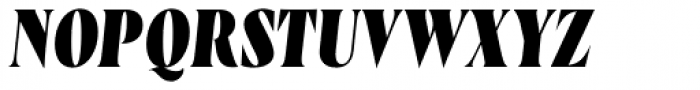 Wayfinder CF Heavy Italic Font UPPERCASE