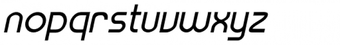 Wayfont Sans Bold Italic Font LOWERCASE